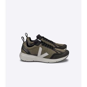 Veja CONDOR 2 ALVEOMESH Men's Shoes Olive | NZ 221MQZ